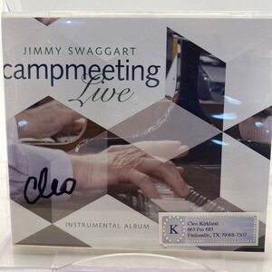 Jimmy Swaggart Campmeeting Live Instrumental Album CD Jim Records
